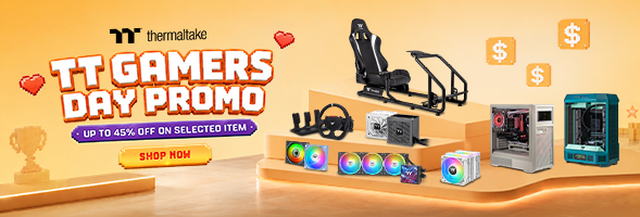 Thermaltake TT Gamers Day Promo | Up to 45% Off Selected Gaming Gear
