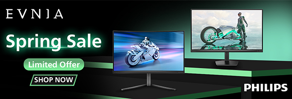 Philips Evnia Spring Sale | Limited-Time Gaming Monitor Offers