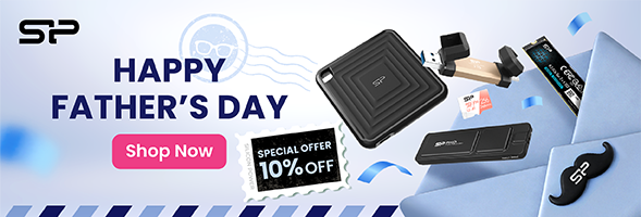 Practical Father’s Day Gifts | Silicon Power Portable SSD & USB Drives