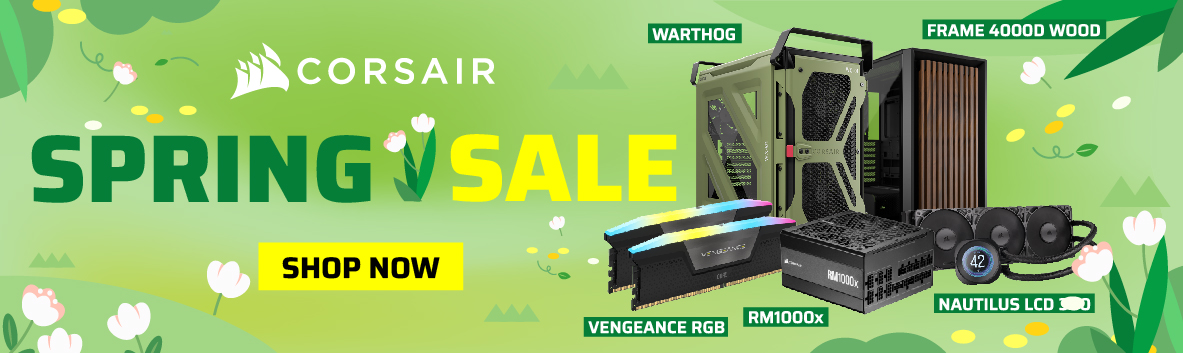 Corsair Spring Sale: Up to $25 Off Selected PC Components