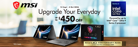 Save Up to $450 on MSI Business & Productivity Laptops