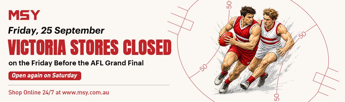 Victoria stores closed on Friday, 25 September, before the AFL Grand Final.