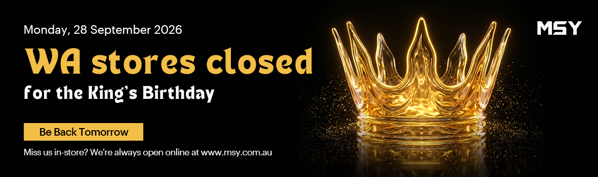WA stores closed for King’s Birthday on Monday, 28 September 2026.