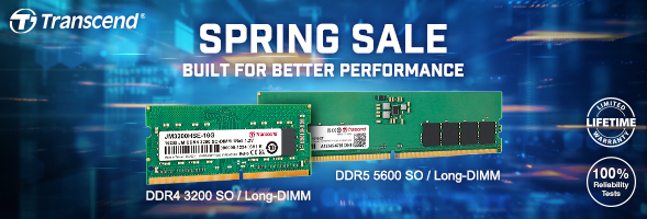 Refresh Your Setup with Transcend SSDs, Memory, USB Drives & More
