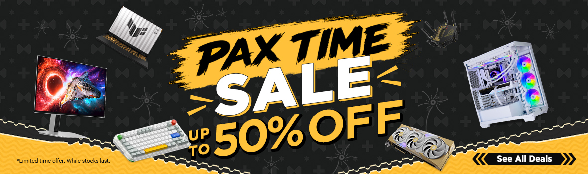 MSY PAX Time Sale | Up to 50% Off Gaming Gear