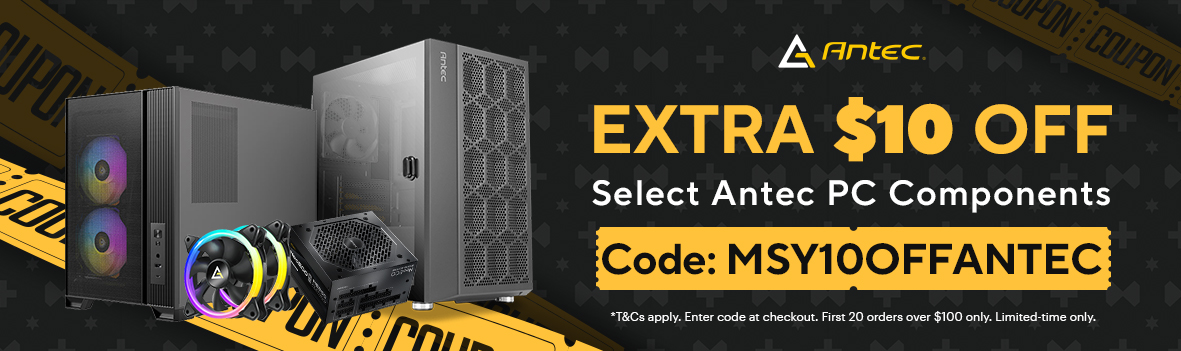 Exclusive | Get an Extra $10 OFF Coupon on Antec PC Components