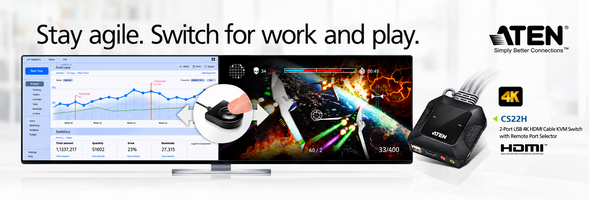 ATEN Black Friday Early Bird Sale | Save Up to 10% on KVM, USB & HDMI Gear