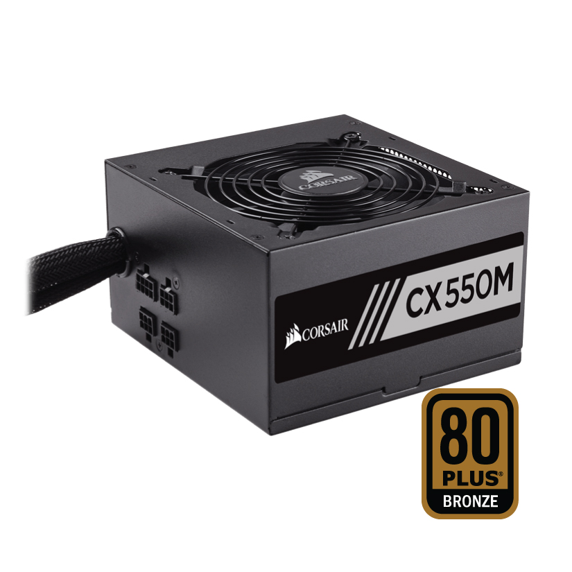 Corsair CX550M Semi-Modular ATX Power Supply (CP-9020102-AU)