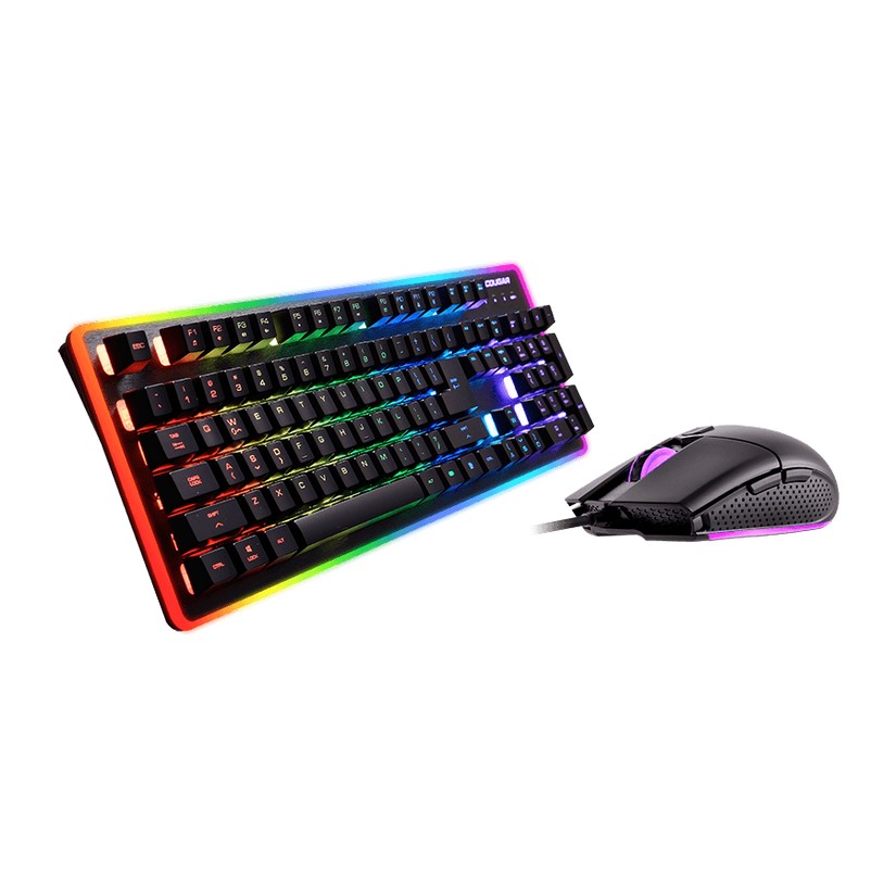 Cougar DEATHFIRE EX Gaming Combo, Hybrid Mechanical K/B + Mouse