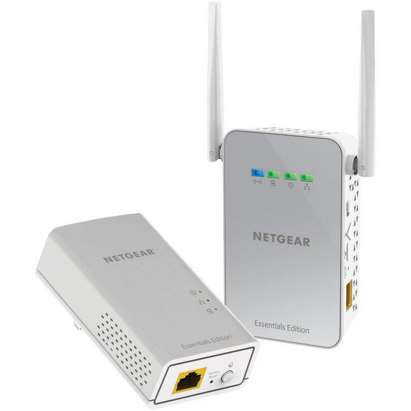 Netgear PLW1000 Powerline WiFi 1000 BUNDLE (1 x PL1000, 1 x PLW1000 Access Point)