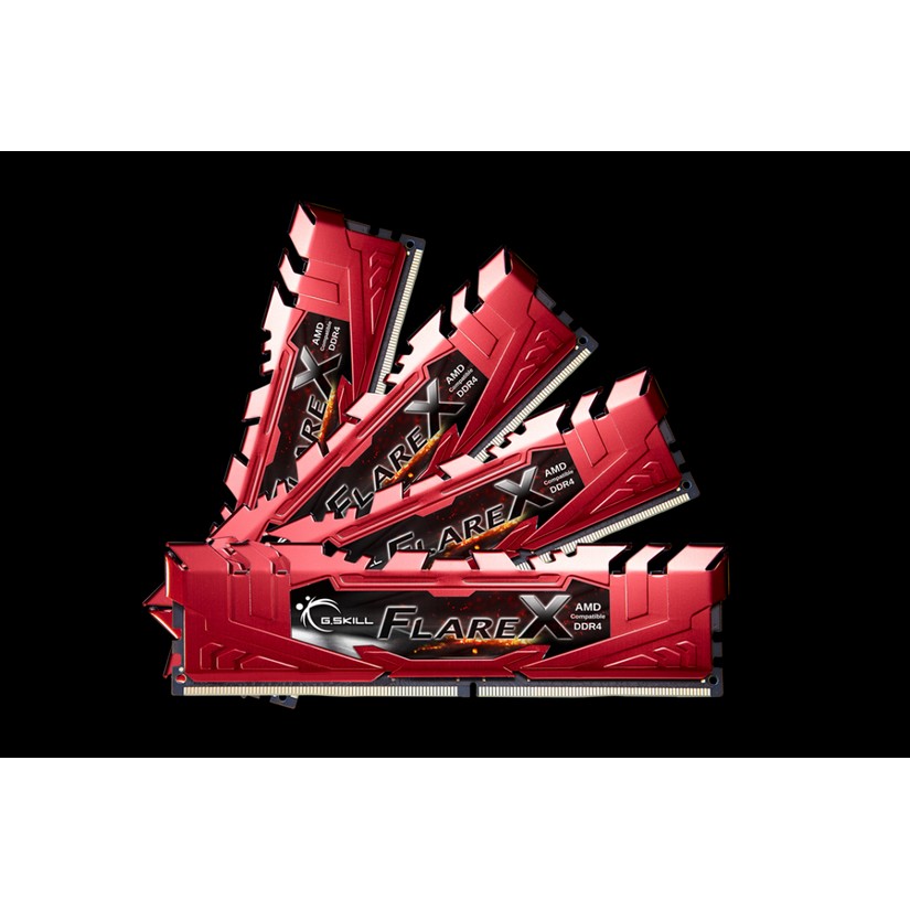 G.Skill 64GB (4x16GB) F4-2133C15Q-64GFXR Flare X 2133MHz CL15 DDR4 RAM