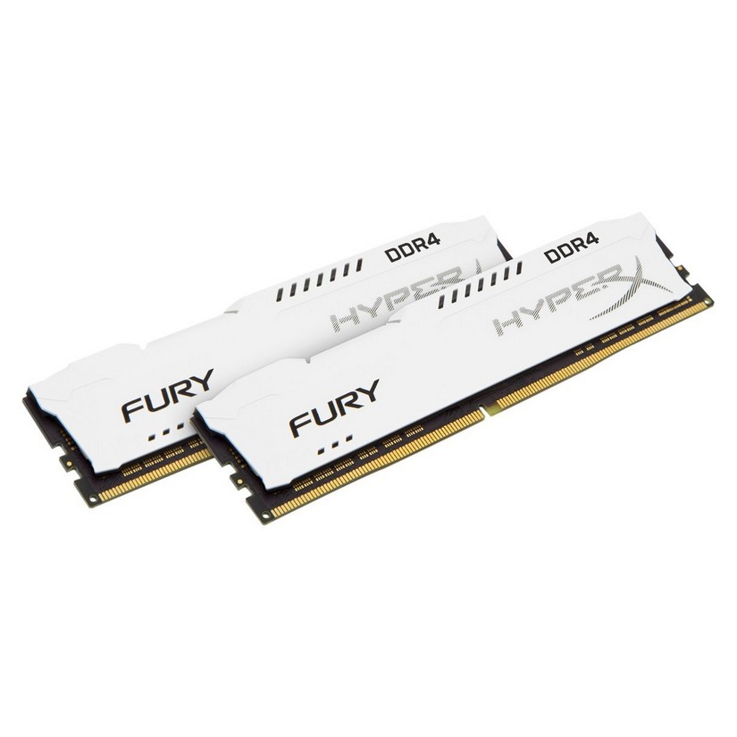 Kingston 16GB(2 x8GB)HX421C14FW2K2/16 Hyper X DDR4 2133Mhz Fury White