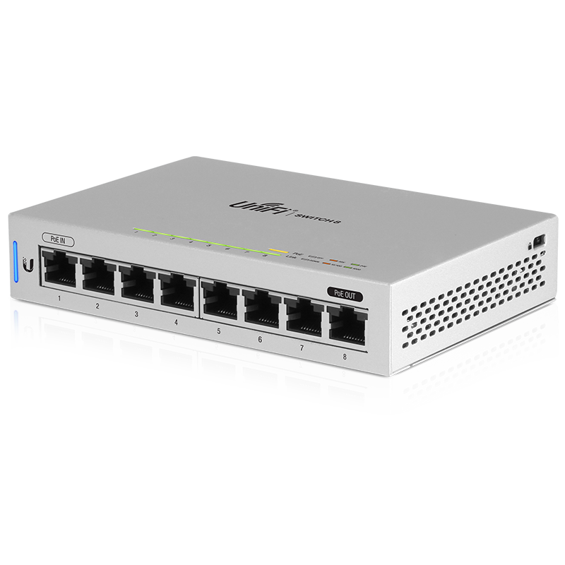 Ubiquiti UniFi 8 Port Low Power non POE (US-8-AU)