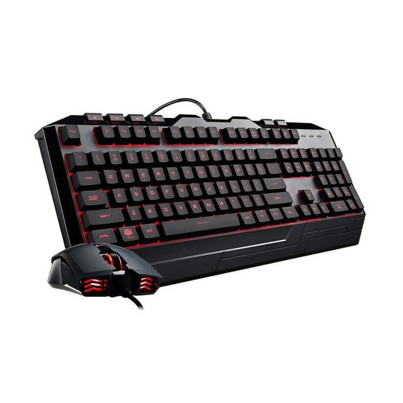 Cooler Master DEVASTATOR 3 Membrane 7 Color Led Keyboard + Mouse Bundle Box (SGB-3000-KKMF1-US)