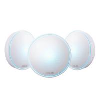 Asus Lyra AC2200 Whole-Home Wi-Fi System Mesh Network, AC Tri Band, Internal Antenna x 7, 3 Pack (LYRA-3PK)