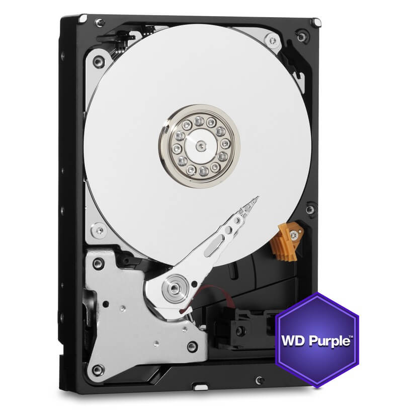Western Digital 4TB Purple 3.5in SATA Hard Drive (WD40PURZ)