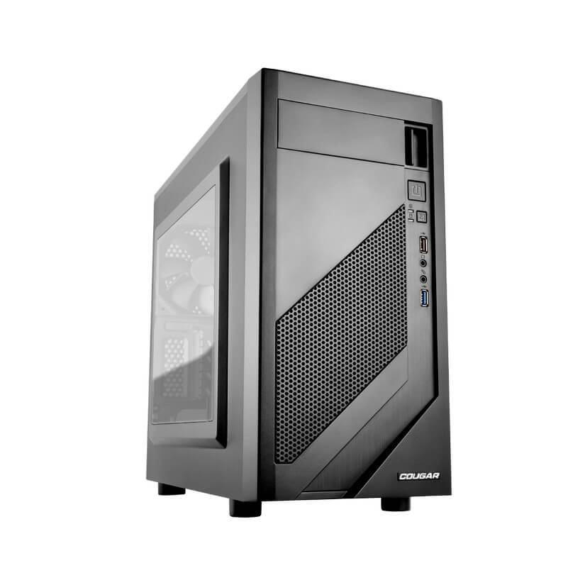 Cougar MG110 Mini tower mini-ITX/M-ATX case with Clear window (MG110-W)