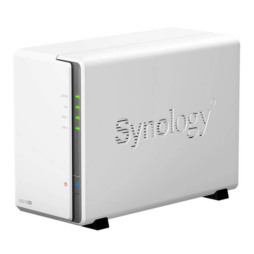 Synology DiskStation 2-Bay 3.5 inch Diskless 1xGbE NAS (DS216SE)