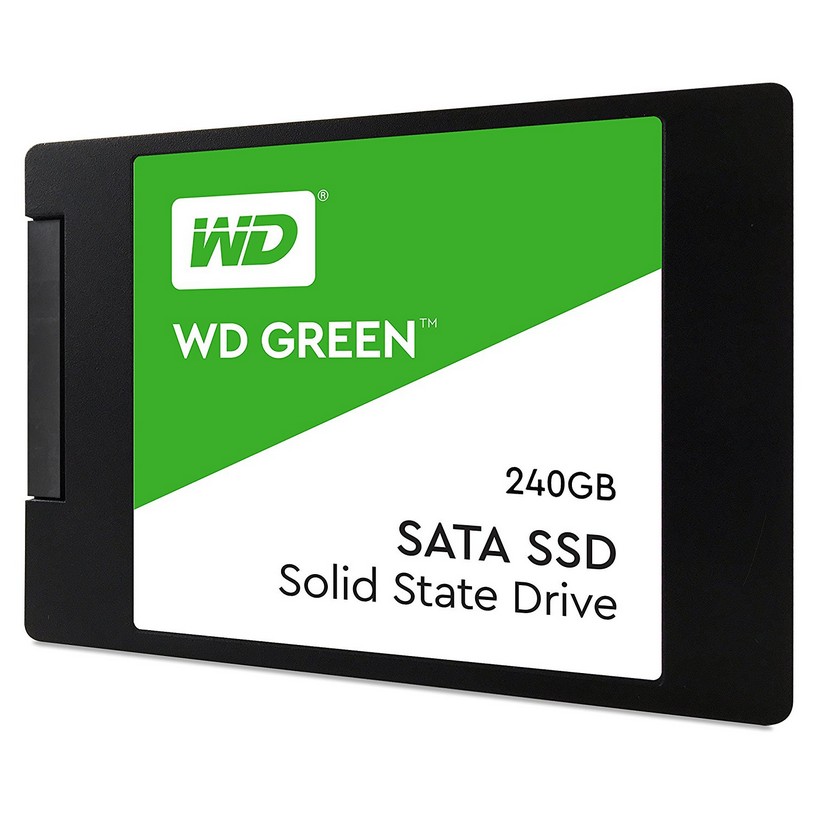 Western Digital 240GB Green 2.5in 3D NAND SATA III SSD (WDS240G2G0A)