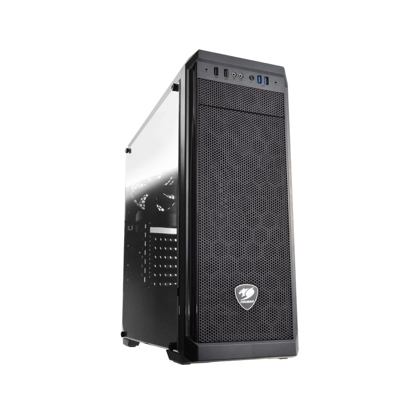 Cougar Midi Tower case Tempered Glass side (MX330-G)