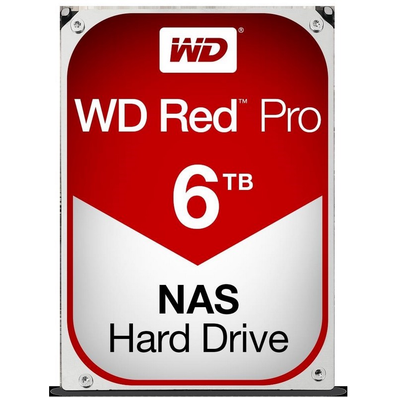 Western Digital RED Pro 6TB 7200RPM 3.5in NAS SATA Hard Drive (WD6003FFBX)