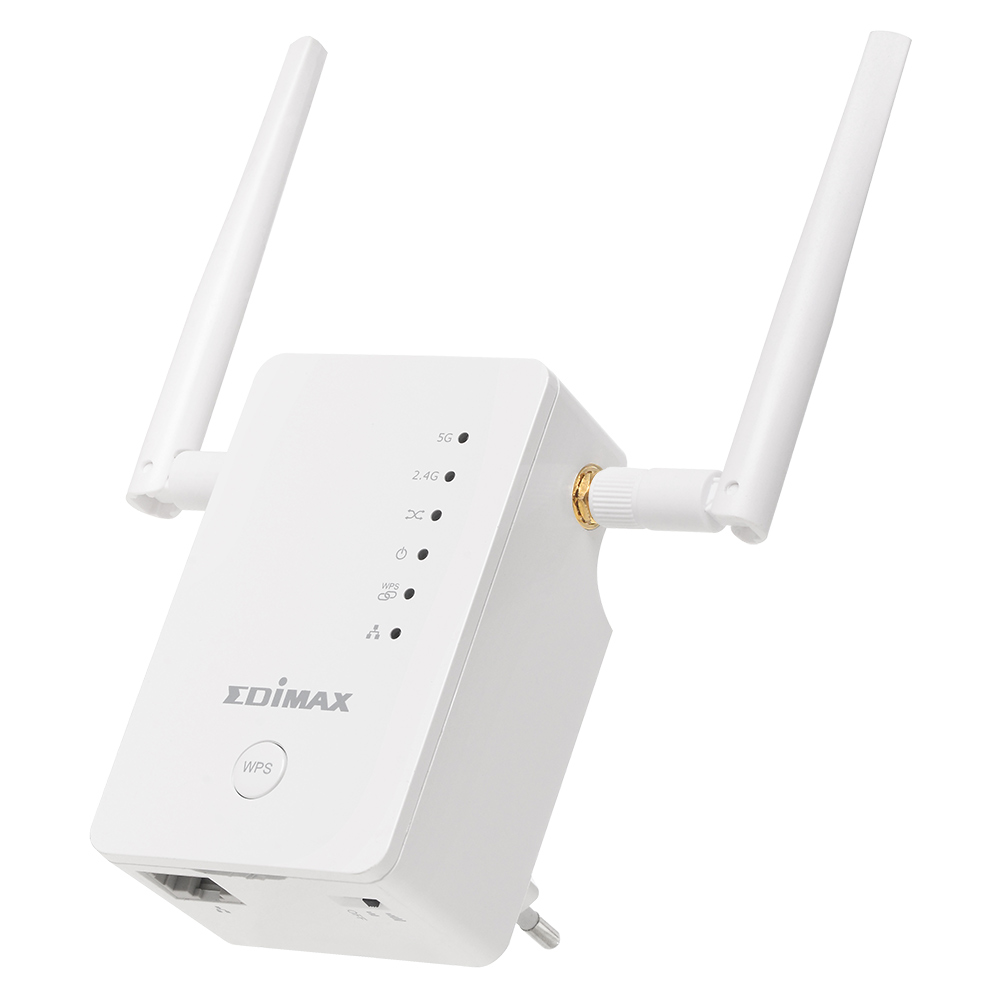 Edimax Smart AC1200 Dual-Band Wi-Fi Extender Access Point Wi-Fi Bridge (EW-7478AC)