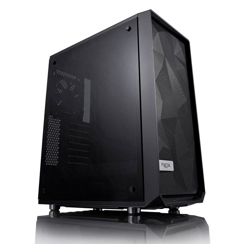 Fractal Design Meshify C Blackout Tempered Glass (FD-CA-MESH-C-BKO-TGL)
