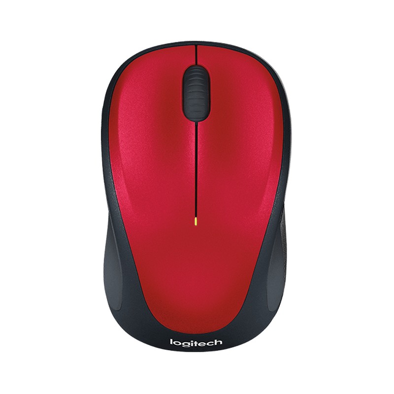 Logitech M235 Wireless Mouse - Red