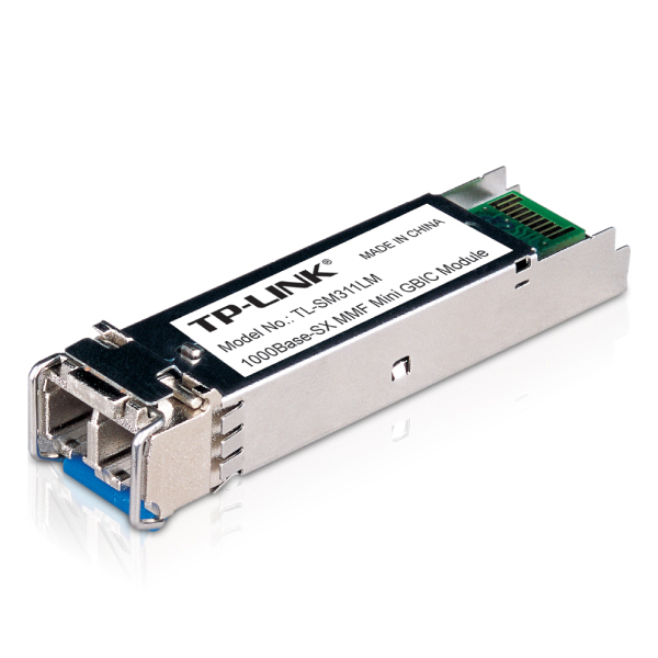TP-LINK Gigabit SFP module Multi-mode MiniGBIC LC interface Up to 550/275m distance (TL-SM311LM)