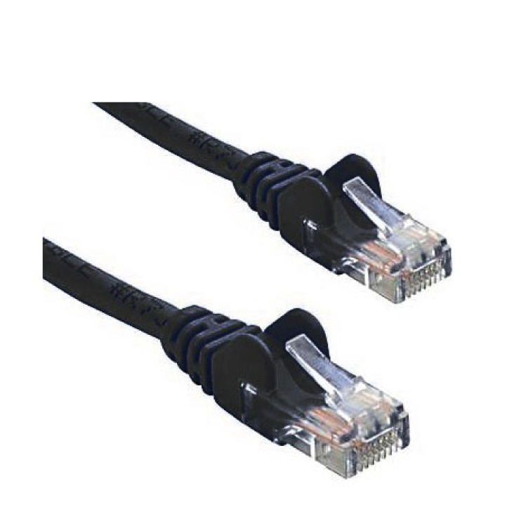 Generic Cat 6 Ethernet Cable - 0.5m (50cm) Black (CAT6:0.5m-Black)