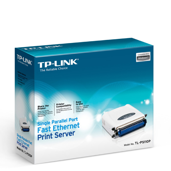 TP-Link Single Parallel Port Fast Ethernet Print Server