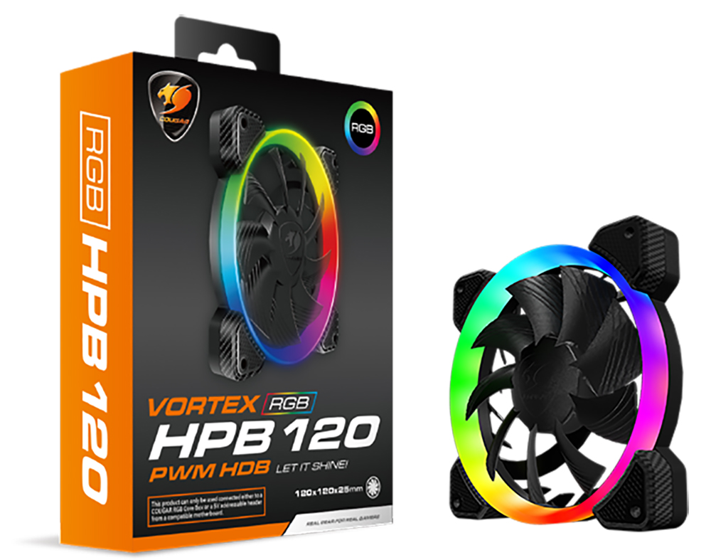 Cougar 120mm Vortex RGB Fan