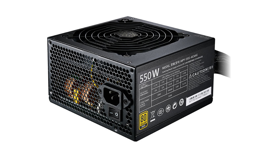 Cooler Master 550W MWE 80+ Gold Power Supply (MPY-5501-ACAAG-AU)