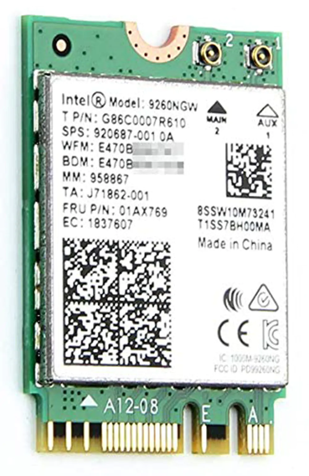 Intel Wireless AC 9260 -