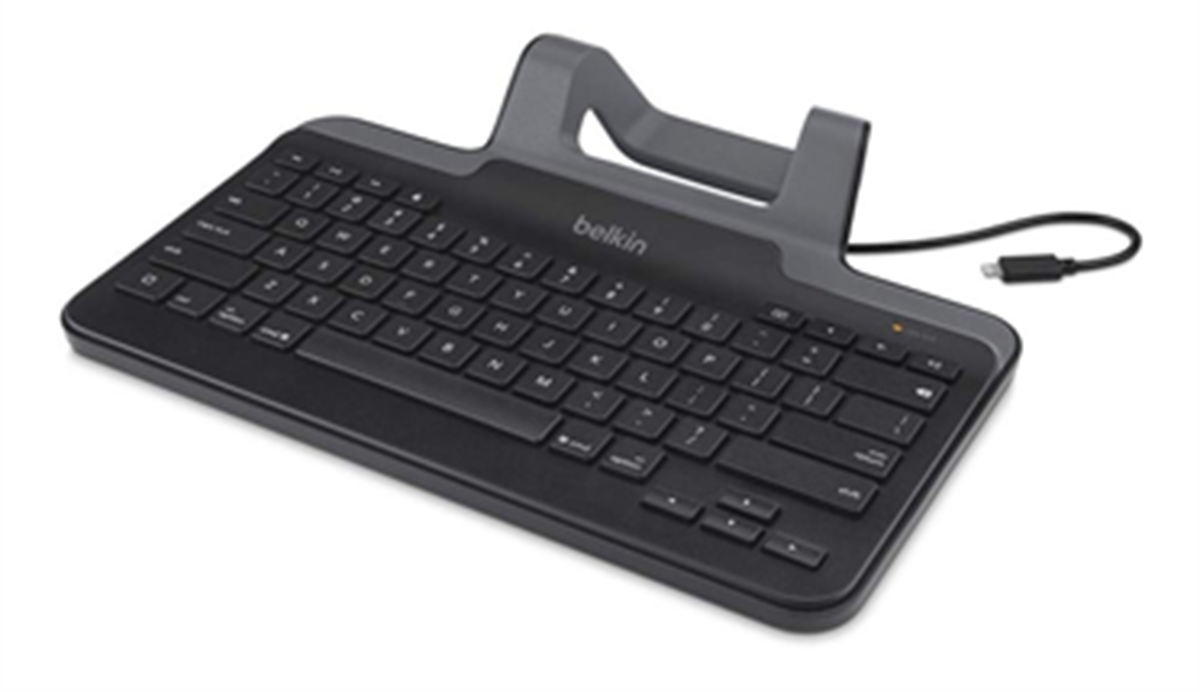 Belkin Wired Keyboard with Stand for iPad (Lighting Connector)