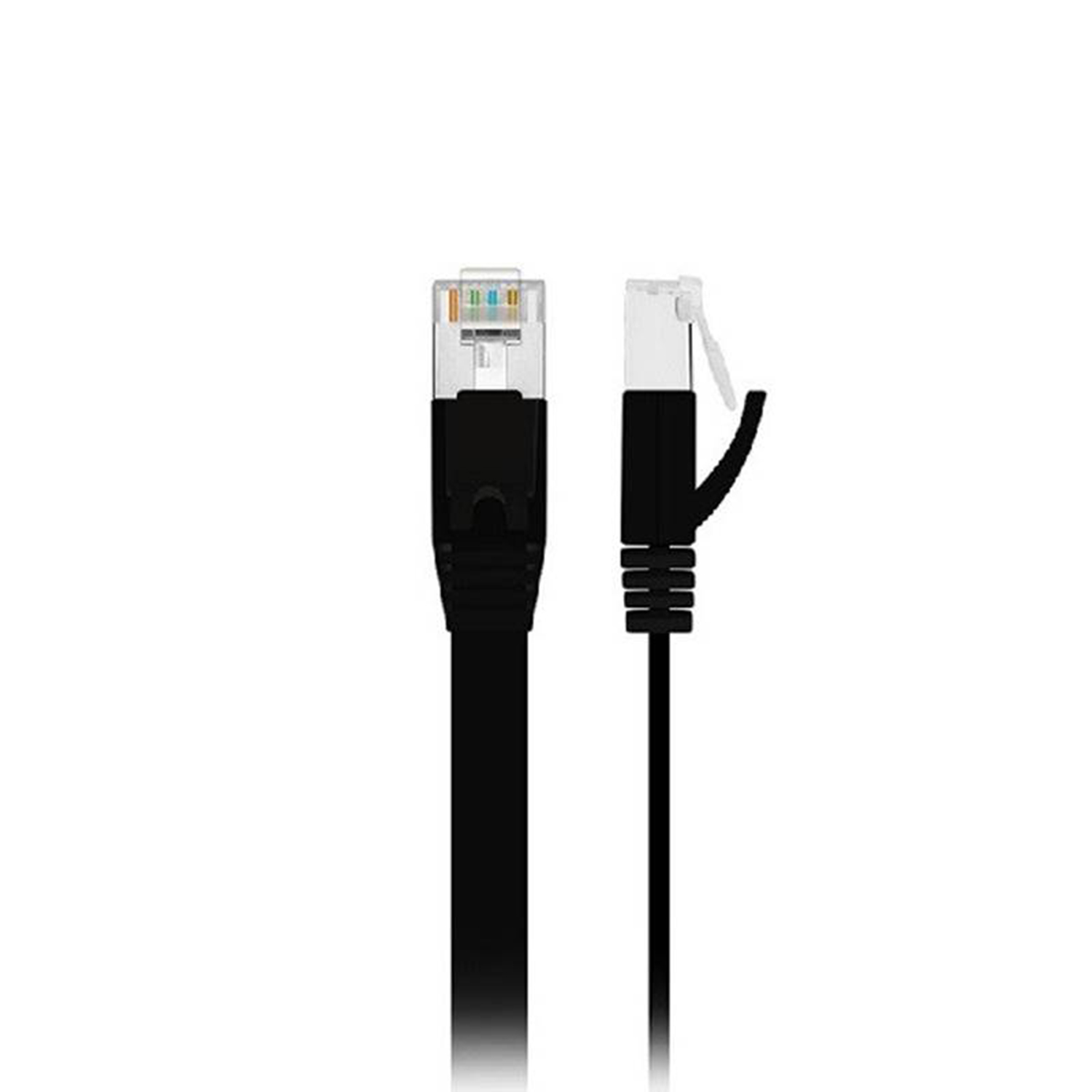 Edimax 5m Black 1G CAT6 Network Cable - Flat (EA1-050UFA)