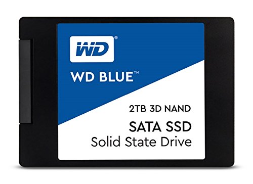 Western Digital Blue 2TB 2.5in 3D NAND SATA SSD (WDS200T2B0A)