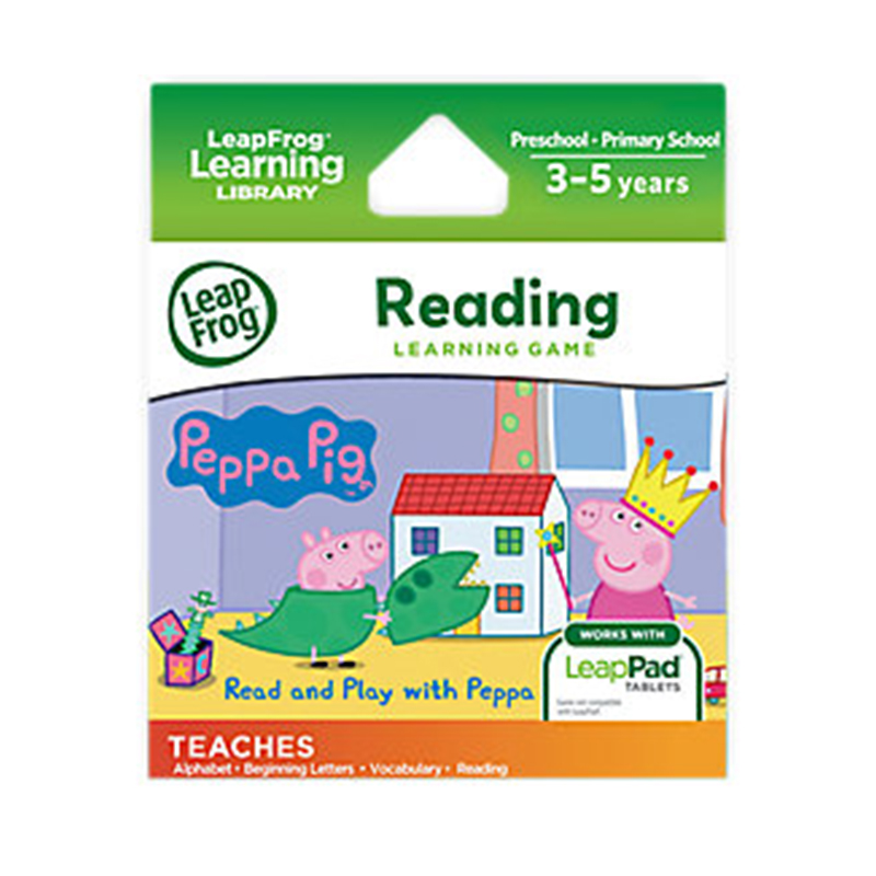 LeapFrog Peppa Pig Read and Play with Peppa Learning Game