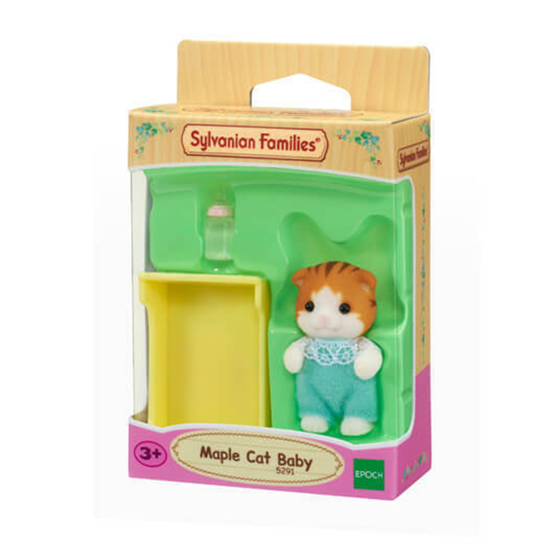 Sylvanian Familes Maple Cat Baby