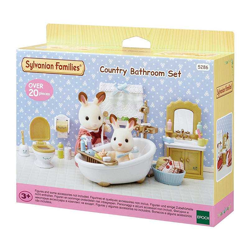 Sylvanian Familes Country Bathroom Set