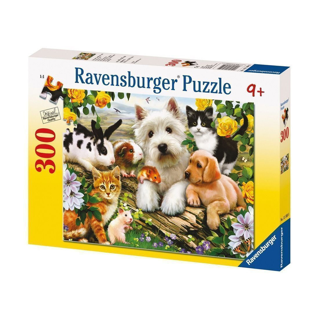 Ravensburger Happy Animal Babies Puzzle 300pc