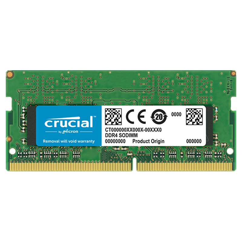 Crucial 16GB (1x16GB) CT16G4SFD8266 2666MHz SODIMM DDR4 RAM