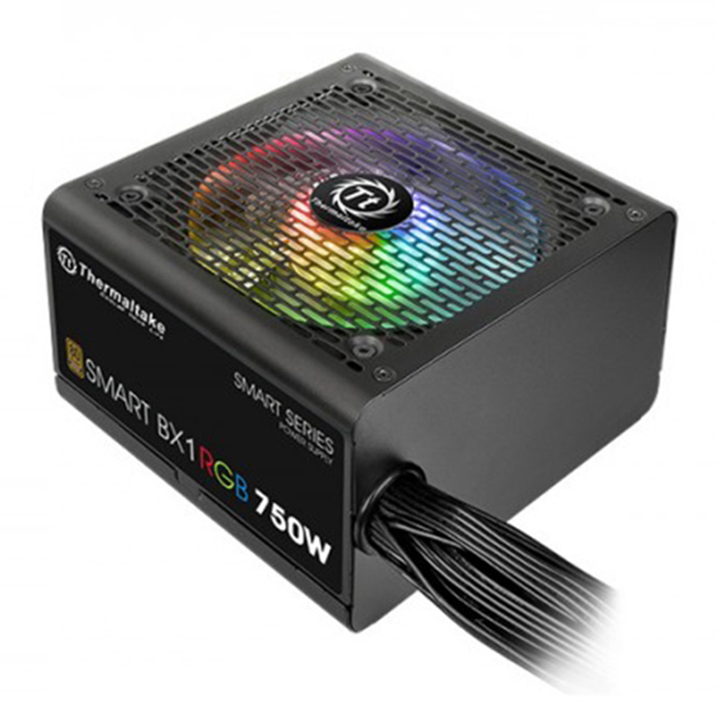 Thermaltake 750W Smart BX1 RGB 80+ Bronze Power Supply (PS-SPR-0750NHSABA-1)