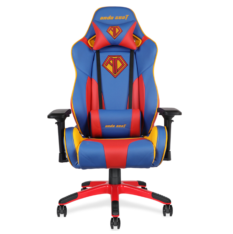 Anda Seat AD7-09 Special Edition Large Gaming Chair - Blue/Red/Yellow