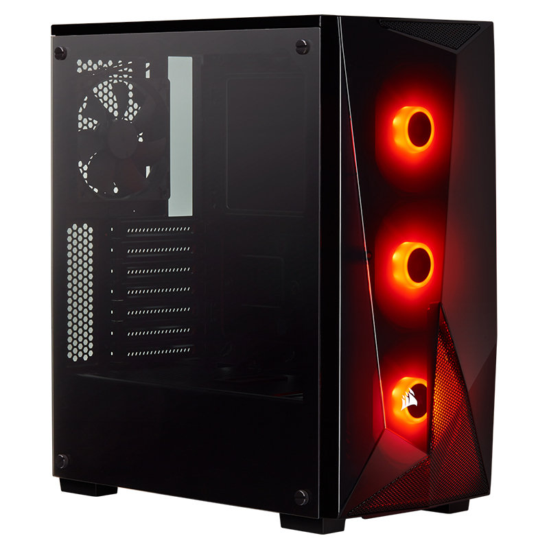 Corsair Carbide SPEC-Delta RGB Tempered Glass Mid Tower ATX Case - Black (CC-9011166-WW)