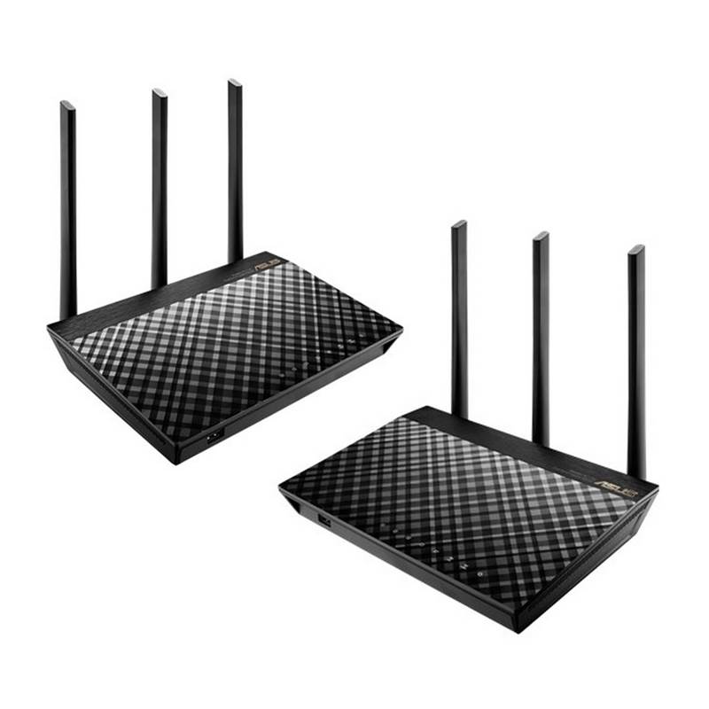 Asus RT-AC67U AiMesh  AC1900 WiFi System Twin Pack (RT-AC67U-AIMESH)