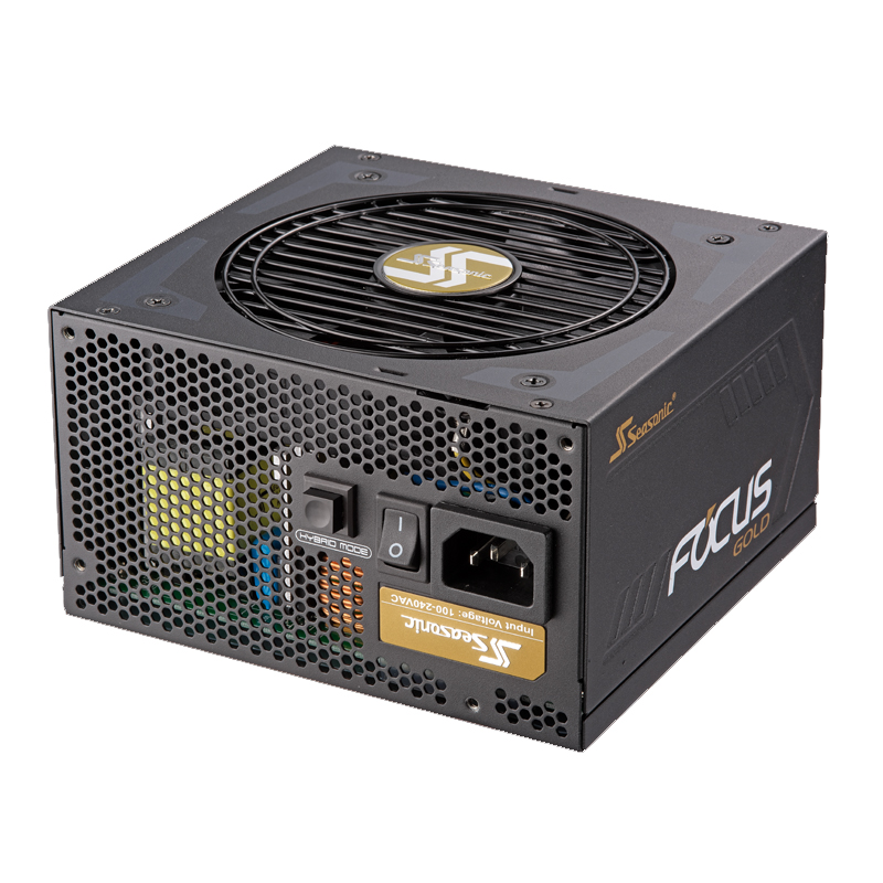 SeaSonic 750W Focus Gold Semi Modular Power Supply (SSR-750FM)