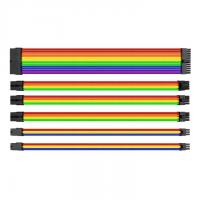 Thermaltake TTMod Sleeved Extension Cable Kit - Rainbow (AC-049-CNONAN-A1)
