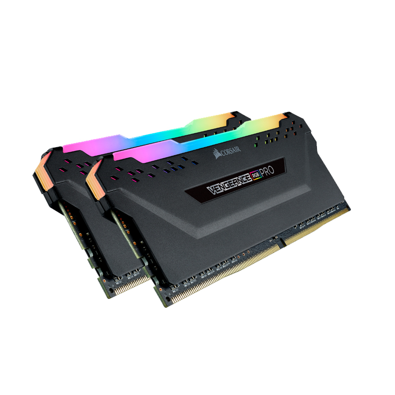 Corsair Vengeance RGB Pro 16GB (2x8GB) 2666MHz DDR4 RAM (CMW16GX4M2A2666C16)