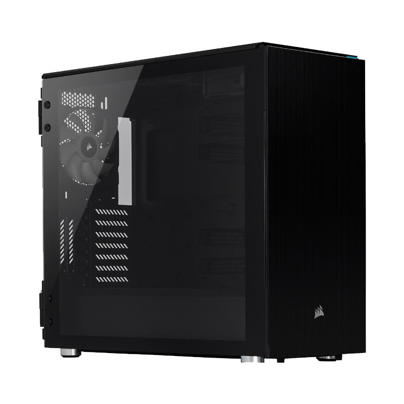 Corsair Carbide 678C Tempered Glass Mid Tower ATX Case - Black (CC-9011167-WW)